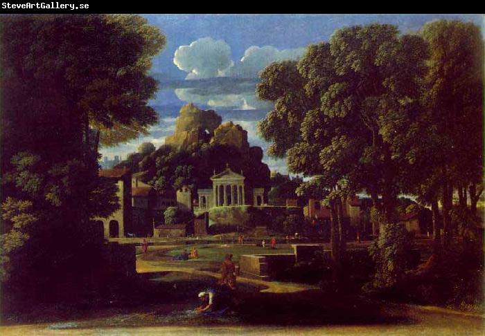 Nicolas Poussin Landscape with the Ashes of Phocion